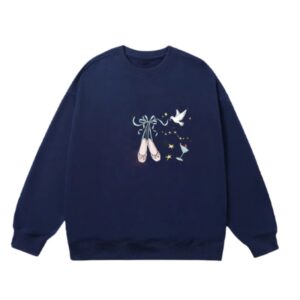 Versatile & Comfortable Everyday Sweatshirt — Dark Blue