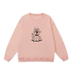 Versatile Casual Sweatshirt — Pink